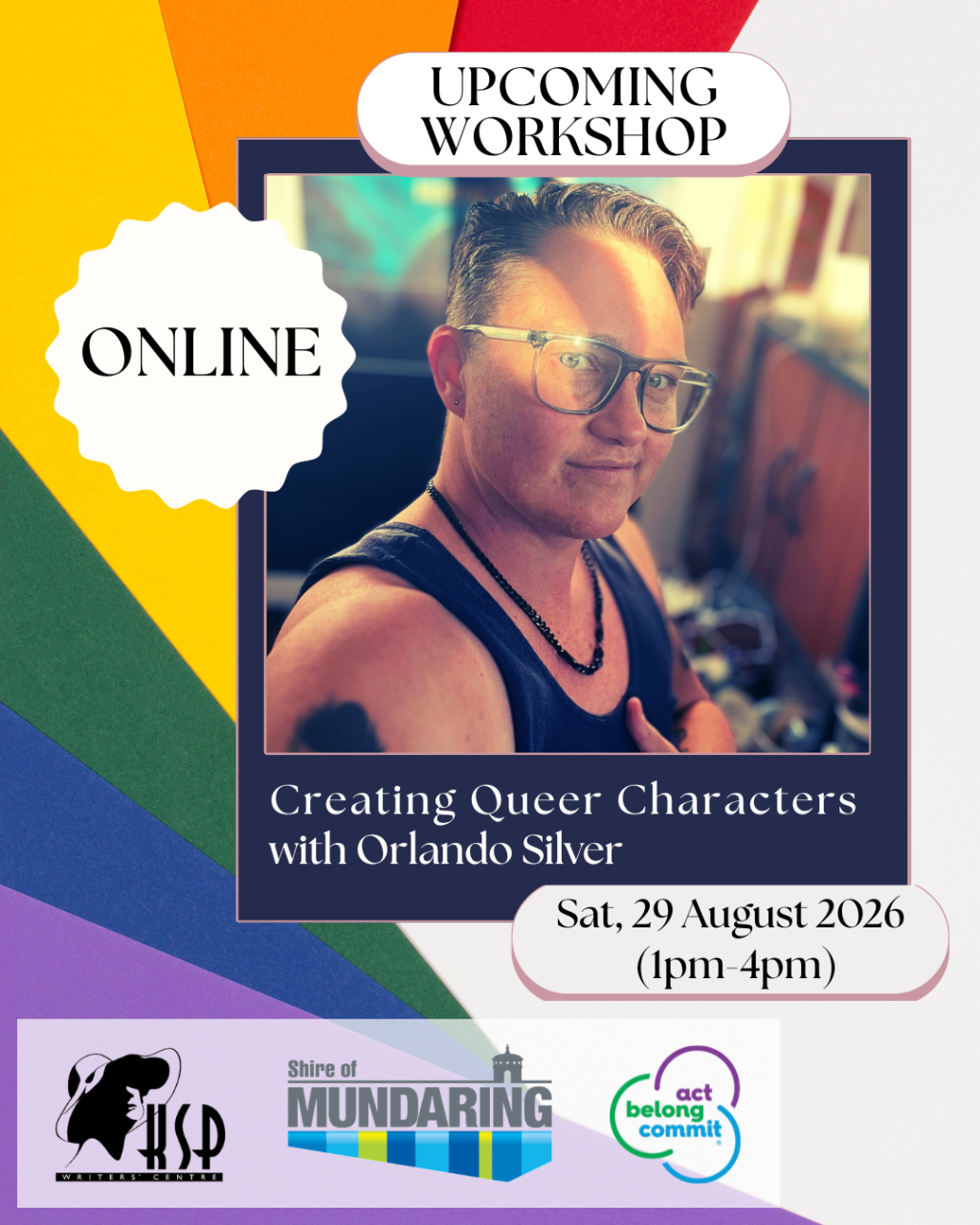 Creating Queer Characters with Orlando Silver
