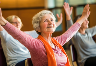 Celebrating Seniors: Chair Yoga