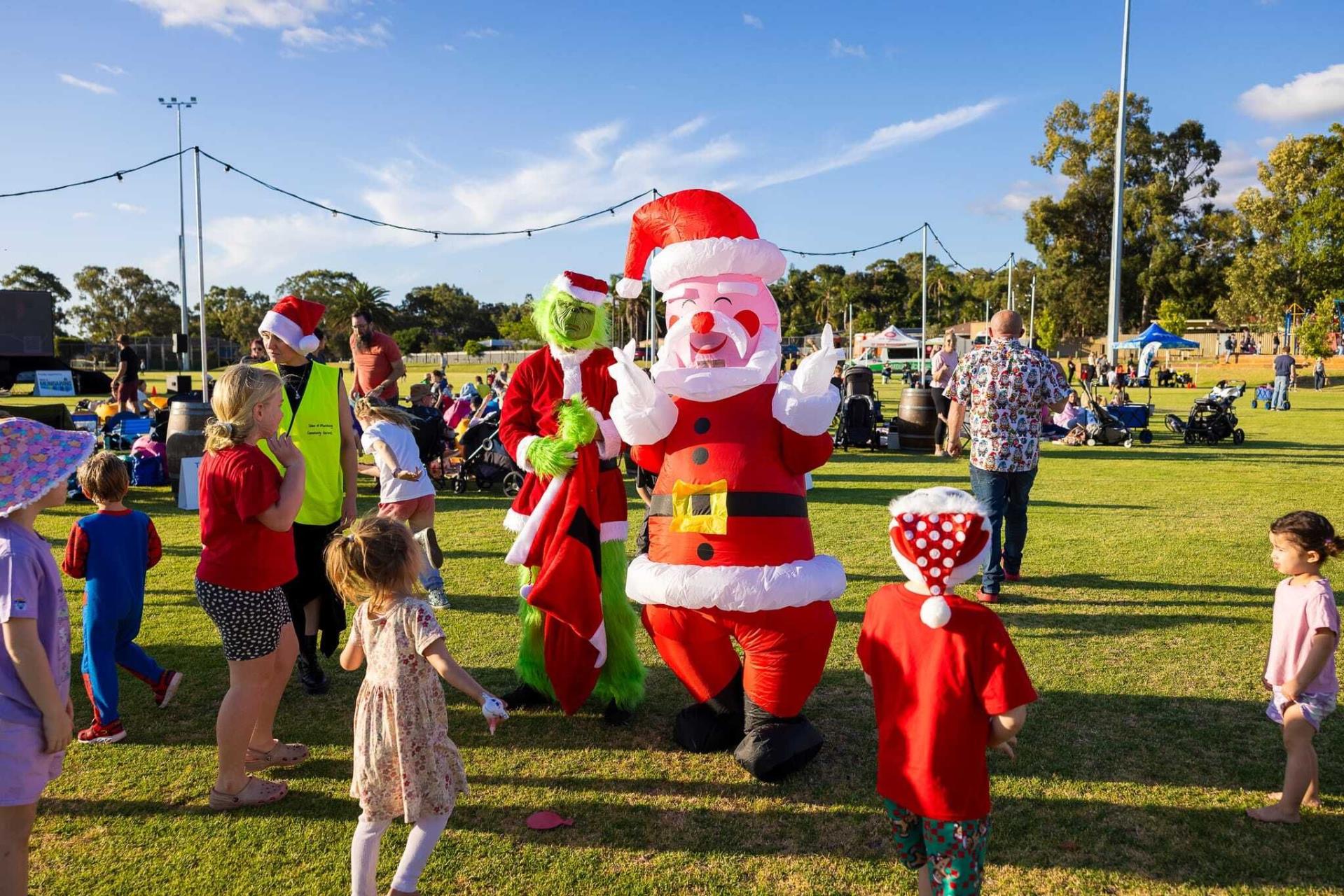 Summertime Cinema brings festive cheer to Boya Oval
