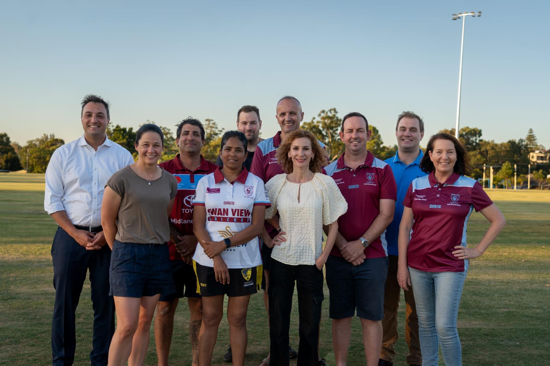 Brown Park lights shine on new era of evening sport and community use