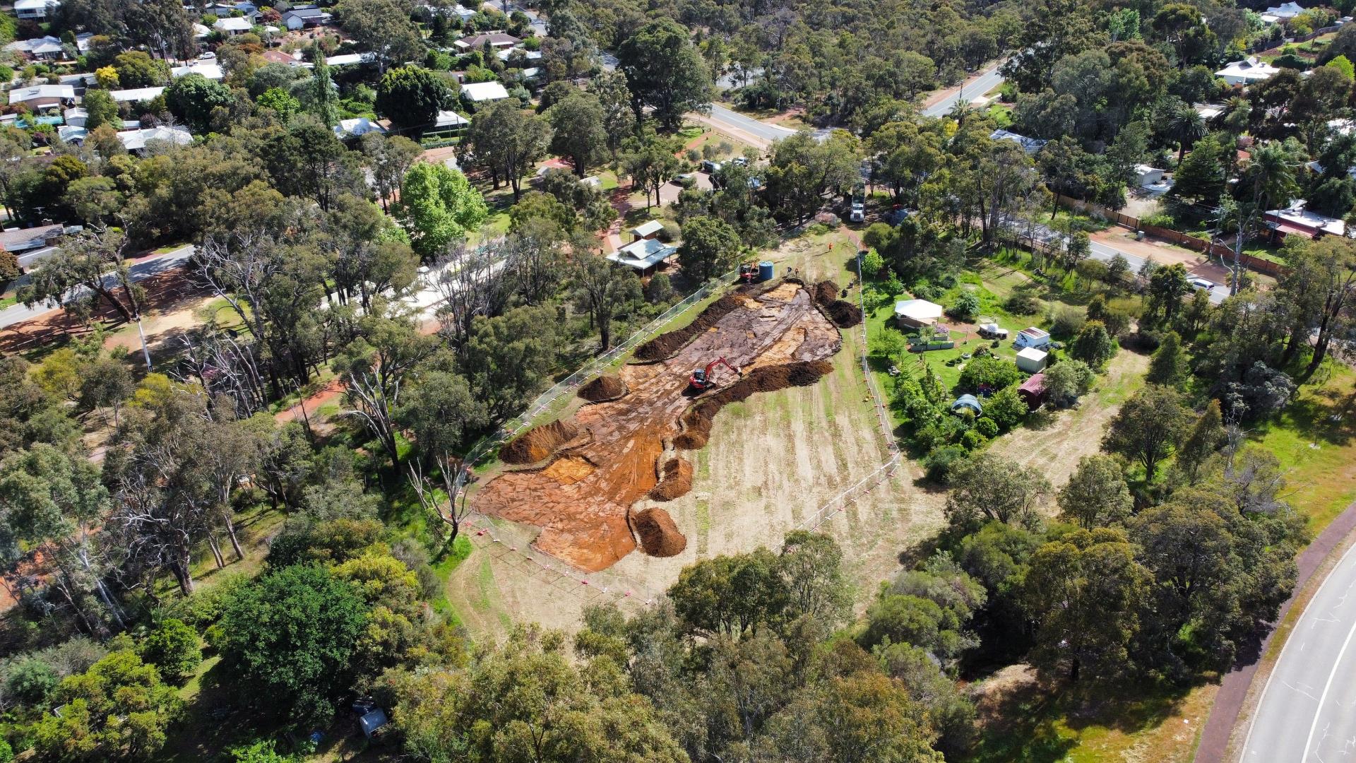 Community-driven Glen Forrest Pump Track breaks ground