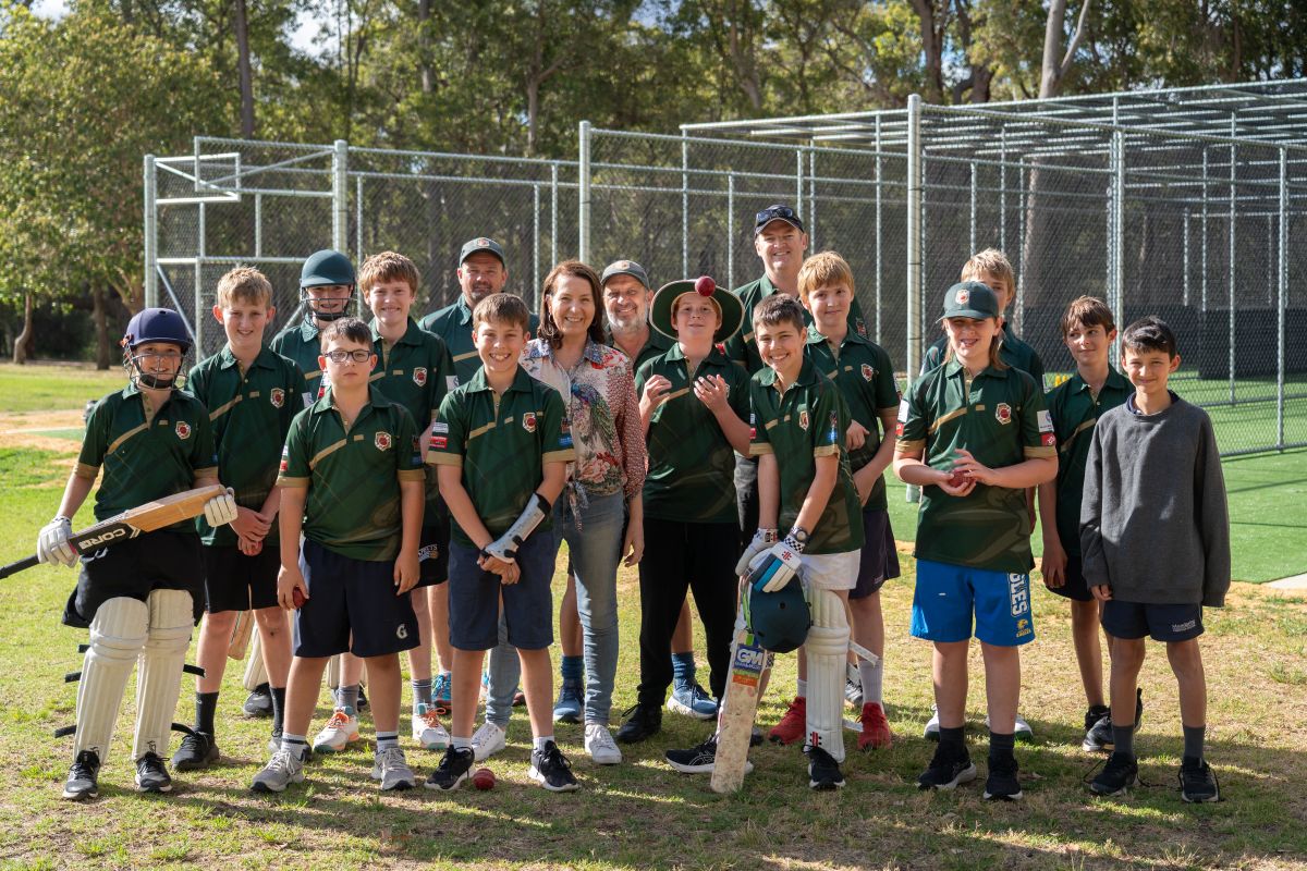 Parkerville cricket nets ready for a big summer