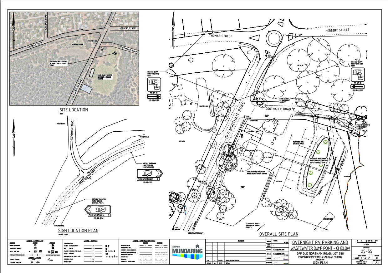 Chidlow RV Rest Stop Project
