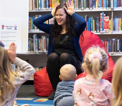 Image: Baby Rhyme Time at Mundaring Library