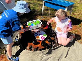 First Friends Playgroup Messy Play and Family Fun Day