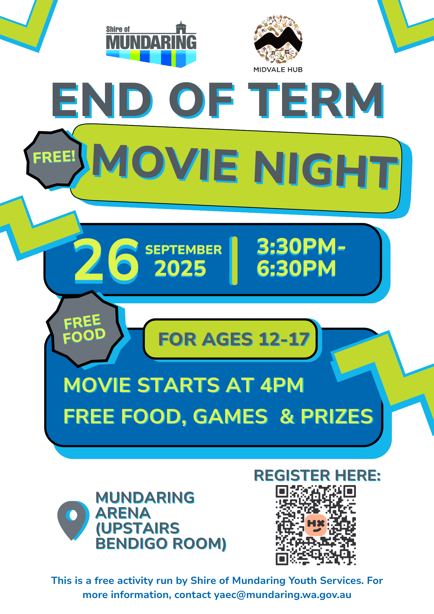 End of Term Youth Movie Night
