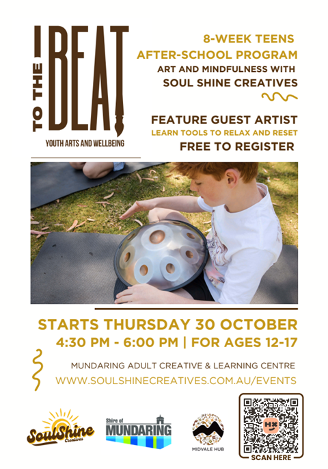 Image: To The Beat - 8 Week Youth Art Program