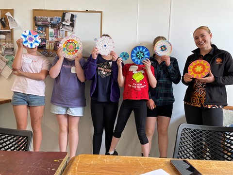 Image: Connect and Create Art Workshop