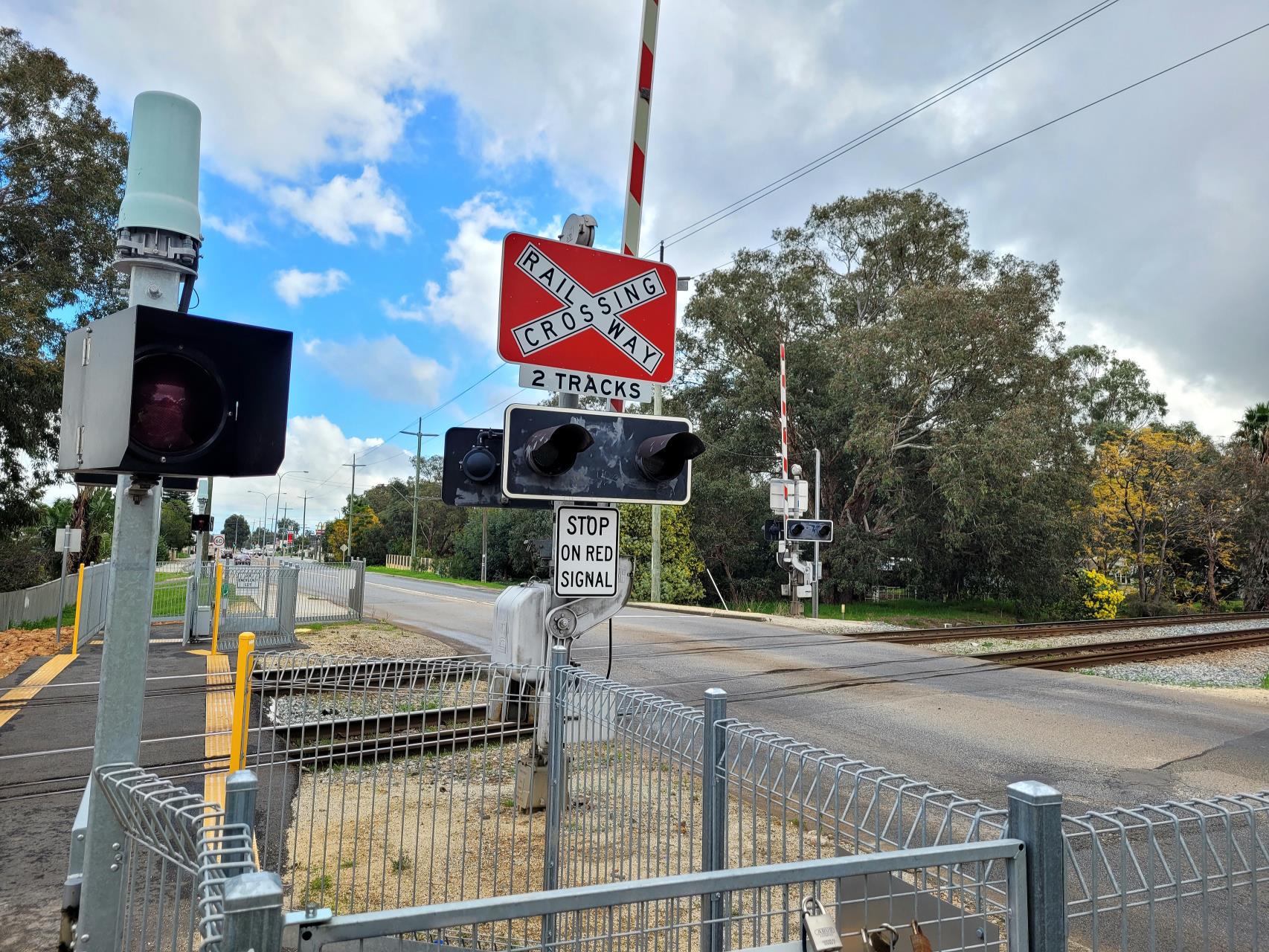 Temporary Rail Crossing Closure - Morrison Road, Swan View