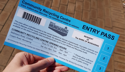 Shire CRC passes a collector’s item – hang on to yours!