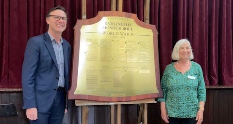 Darlington Honour Board unveiled