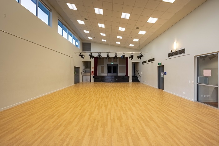 Image Gallery - inside the Main Hall of the Swan View Youth Centre