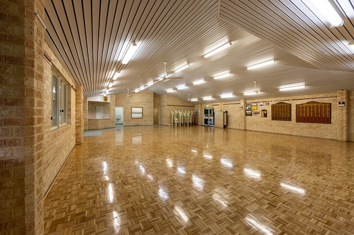 Image Gallery - view inside Chidlow Recreational Pavilion