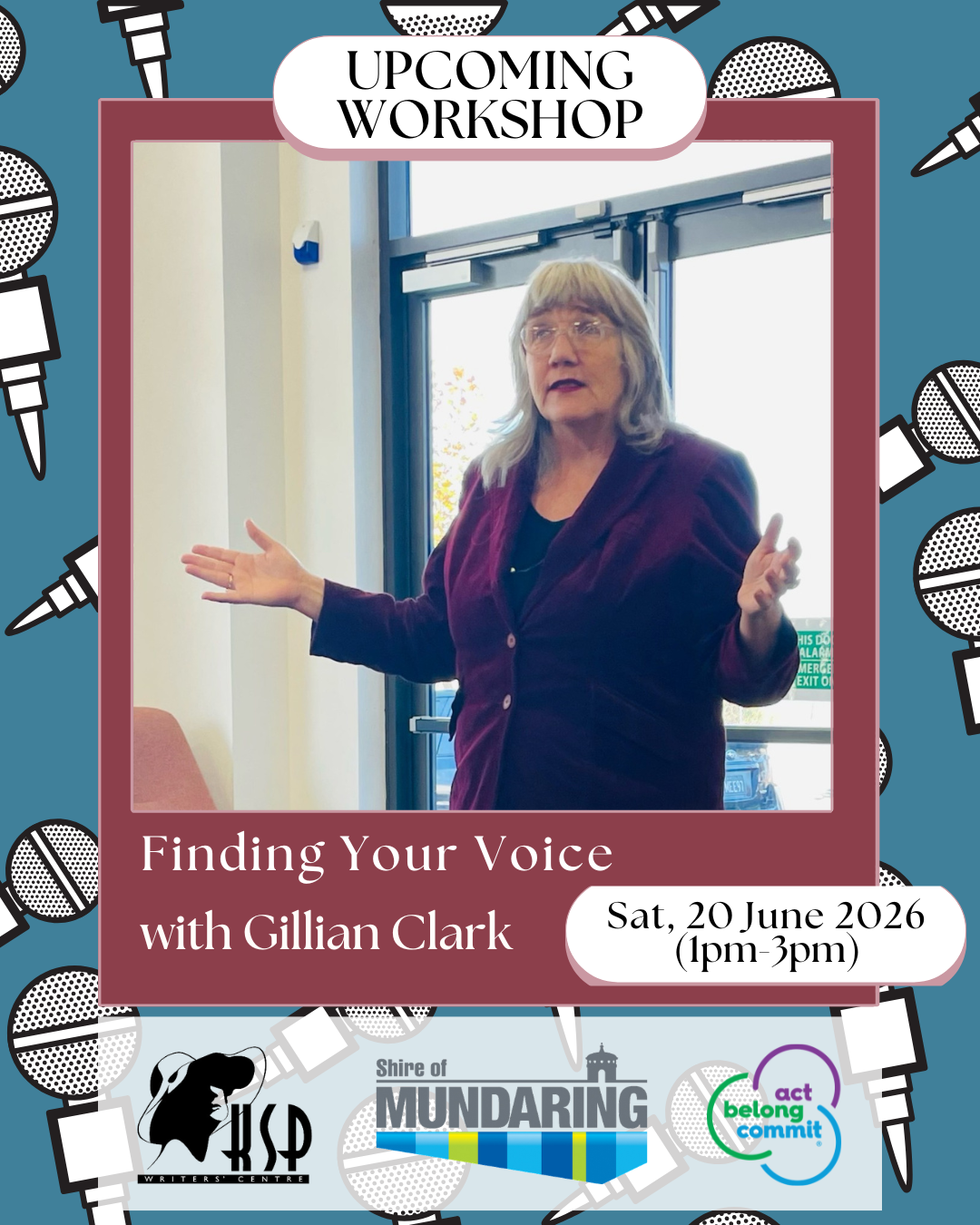 Finding Your Voice with Gillian Clark